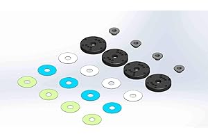 MIP #18400 - Pistones MIP BYPASS1, juego de 6 agujeros, 16 mm, Mugen 1/8TH