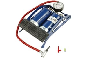 Mofred Single Cylinder Pump Air Inflator Foot Pump Car Van Bicycle Bike Tyre