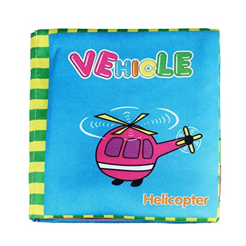 Tonsee® New Soft Cloth Baby Intelligence Development Learn Picture Cognize Book (C)