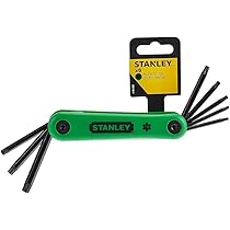 [TOOL] TULTIX製　L Stanley 469263 Folding Hex Key Set - Torx (8 Pieces): Buy
