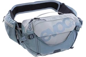 ‎EVOC EVOC Unisex Hip Pack Hüfttasche, Stone - Steel, HIP PACK PRO Inkl. 1 5l Trinkblase EU