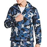 Luckycat Herren Outdoor Camouflage Softshell Angriff Kleidung wasserdicht Sportmantel Winterjacke Steppjacke Daunenjacke Parka Mäntel Jacken