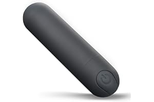 SXOVO Bullet PapillaVibrador Estimulador de clítoris Carga USB Viaje - 10 Modos Portátil Impermeable Mini Orgasmo Vagina Ano Masaje Adulto Mujer Juguete sexual (Negro)