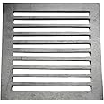 B K JAGAN & CO Casting Iron Square Grating Jali (8 Inch)