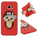 Produktbild Samsung Galaxy S7 Edge Hülle,Galaxy S7 Edge Schutzhülle Case Silikon,Roreikes Ultra Slim Transparent Schützend Weich Ultra Hybrid Schock Absorption Kratzfest Backcover Handyhülle TPU Bumper Case Kreativ Niedlichen Männliche Eule Muster für Samsung Galaxy S7 Edge Cover