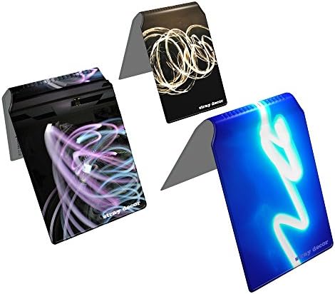 Stray Decor (Neon) 3x Oyster Card Holder / Bus Pass Wallet Combo
