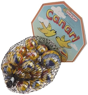 Kim'Play - 500801 - Jeu de Plein Air - 20 Billes + 1 Calots - Canari