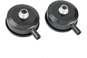 QOXEZY 2 Pack Air Compressor Intake Filter Muffler with 20mm Thread Compatible with Pneumatic Systems