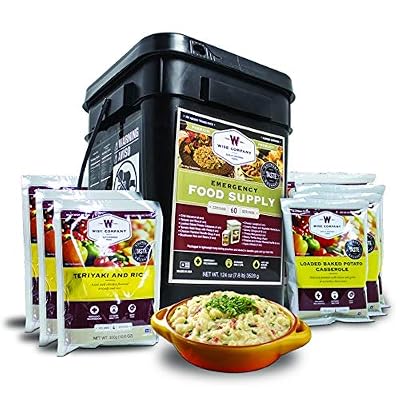 Wise Company La survie alimentaire Wise 60 Entree service d'urgence seulement un mois lyophilisé Alimentaire