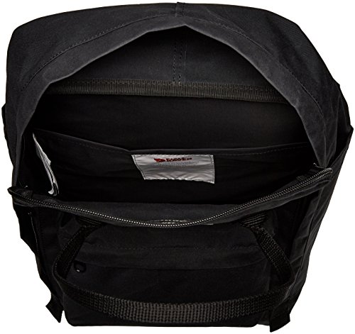 Fj  llr  ven K  nken Laptop Rucksack 15 Zoll  schwarz  Black  One size  40 x 28 x 16 cm  18 Liter