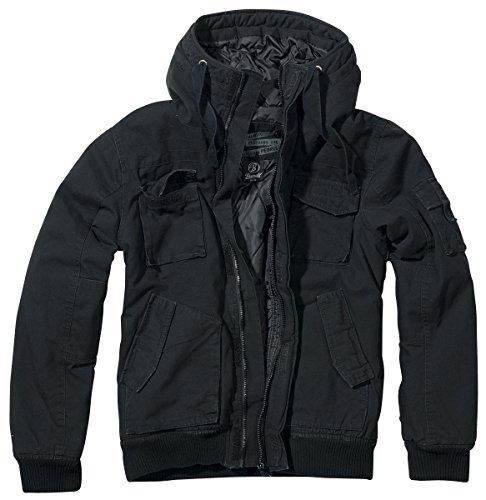 Brandit Bronx Jacke schwarz M
