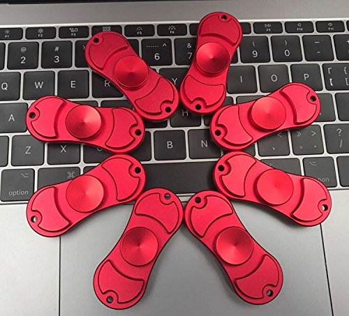 K&C LLC EDC Fidget Spinner High Speed Stainless Steel Bearing ADHD Focus Anxiety Relief Toys Red K&C LLC EDC Fidget Spinner High Speed Stainless Steel Bearing ADHD Focus Anxiety Relief Toys Red