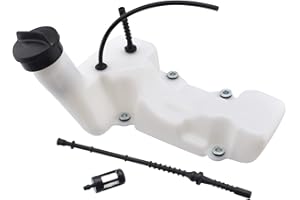 CANCANLE Réservoir à Carburant avec Tuyau à Carburant et Filtre pour Stihl FS120 FS200 FS250 FS300 FS350 FR350 FR450 FR480 BT120C BT121 SP200 Taille-Bordures Débroussailleuse