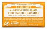Dr. Bronner's Citrus Bar Soap Made with Organic Ingredients 140 g