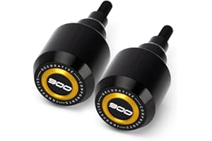 Modeer Motorrad Sturzpads rahmen Antikollisions-Fallschutz Slider Crash Kompatibel mit Ka-wasaki Z900 2024 | Z900RS 2024 z 900 rs z900 Zubehör (Gold)