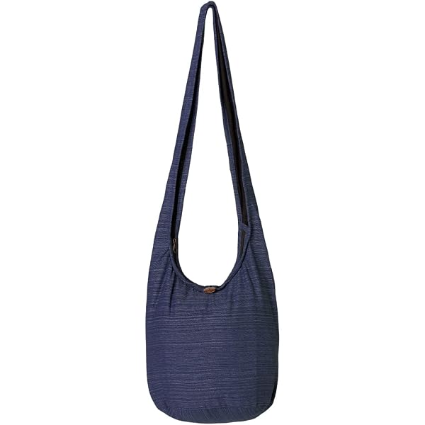 GURU SHOP Sadhu Bag: Borsa Etnica A Tracolla In Cotone Ricamata, Bordeaux, 30x32x20 Cm, Commercio Equo E Solidale - 2