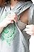 Bearsland Maternity Women's Breastfeeding Sweater Dress Nursing Plaids Hoodie