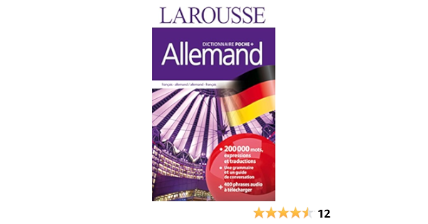 Dictionnaire Larousse Francais Allemand Amazon De Larousse Fremdsprachige Bucher