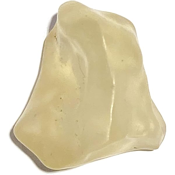 Saffordite Cintamani Arizona 20-30 Carats – Véritable Pierre Pseudotektite Rare Avec Support Décoratif