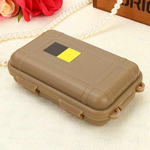 3pcs Survival Box Container Aufbewahrungsbox Kunststoff Behälter Carry Case für Outdoor Survival Camping oder Wandern 3 Farben sortiert Small (115x75x35mm) - 6