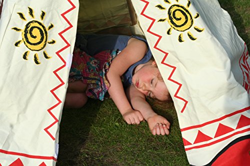Children's Wigwam Teepee Play Tent, Traditional Wild West Cowboys and Indians Tipi by Garden Games Ltd reviews Children's Wigwam Teepee Play Tent, Traditional Wild West Cowboys and Indians Tipi by Garden Games Ltd