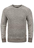 Dieser moderne Herrenpullover von BLEND aus hochwertiger Baumwolle ist super angenehm zu tragen.