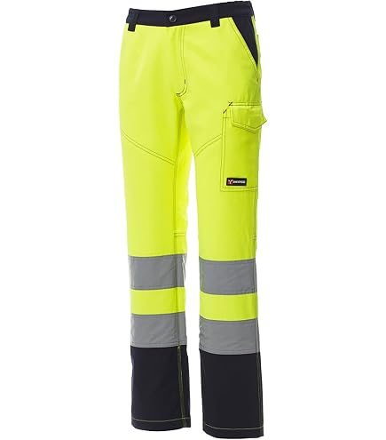 Portwest Warnschutz-Hose – Größe M, Orange, Polyester-Baumwolle, EN ISO 20471 Klasse 2, Für Bahn & Straße