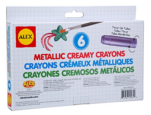 Alex Creamy Crayons, Set of 12 plus brush