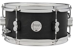 Pacific Drums Concept Series Ahorn-Snare, 12" x 6", Black Wax