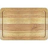 Azeeda 'Rana en una Hoja' Tabla de Cortar de Madera (WB00000497)
