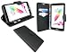 Produktbild LG G4 STYLUS ( H635 ) // Buchtasche Hülle Case Tasche Wallet BookStyle mit STANDFUNKTION in Schwarz @ Energmix