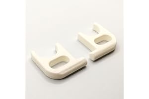 Printbtw 2x Dachluken Sicherung passend für Midi Heki Dometic (Weiß)