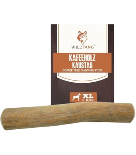 FAVPET Bastoncino Di Legno Di Caff&egrave; Per Cani - Masticativo Naturale Per Cuccioli E Adulti