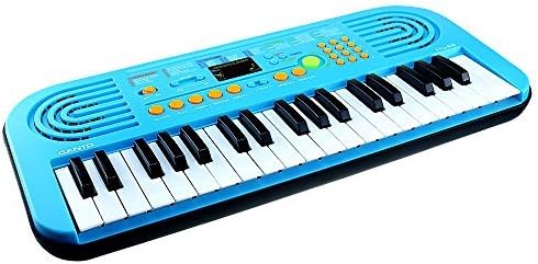 Piano for Kids,Sanmersen 37 Keys Large Multifunction Electronic Organ Musical Keyboard Kids Play Piano Educational Toy for Children Boys Girls Early Learning(Blue) (Blue1)