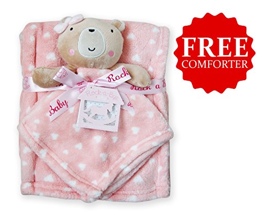 Newborn Baby Gifts Warm Blankets Sets For Girls Boys Unisex Winter Cotton Fleece Animal Comforter Christmas