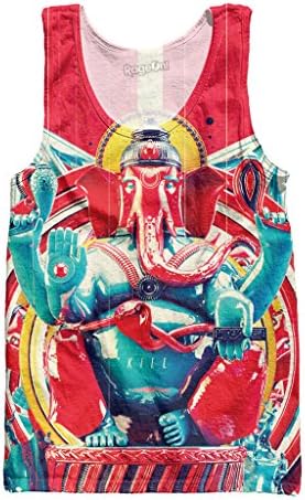 Rageon Men's Elephant Kill Tank Top XL Multi