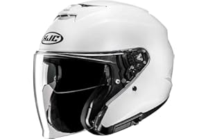 HJC kask motocyklowy typu jet i31 UNI Pearl White, rozmiar L