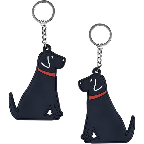 Sweet William Golden Retriever Schlüsselanhänger – Süßer Hundecharm Aus PVC, 7 Cm, Perfekt Für Schlüssel & Taschen
