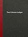 Produktbild Two Column Ledger: Bookkeeping Record Keeping, Accounting Paper, Expenses Debits, Accounting Journal Entry Book,Ledger Notebook, Business, Home, Office, 8.5" x 11", 100 pages (2 Column Ledger)