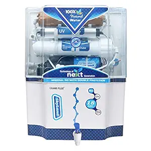 GRAND PLUS Sky Land 15 L RO + UV + UF + TDS, RO + UV +UF Water Purifier BT, 6 Month Warranty