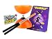 Produktbild Diabolo Beach Free (Orange) + Handsticks Alu (Schwarz) + Jonglierheft + Aufkleber