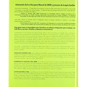 Manual de EMDR y procesos de terapia familiar