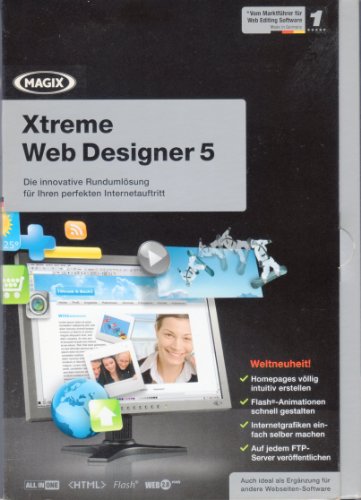 Preisvergleich Produktbild MAGIX Xtreme Web Designer 5