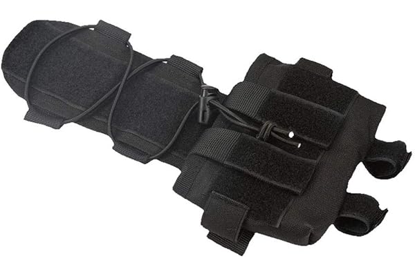 ATAIRSOFT Casque Tactique Batterie Pochette Balance Poids Pochette Contrepoids Pochette Accessoires de Chasse Airsoft