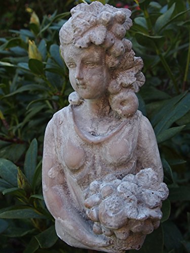 Gartenstecker,Rosenkugel,Rankstab,Rankhilfe,Pflanzstecker mit Stab ca.110 cm…Motiv Blumenmagd - 2