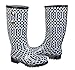 Produktbild Nomad Damen Puddles Rain Boot,5 B(M) US,Navy Trellis