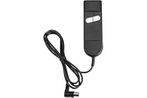 Huairdum Controlador de la Mano del sillón reclinable, usos múltiples Control de la Mano del Conector de 2 Pines del botón 5 para Las sillas de elevación Reclinable eléctrico