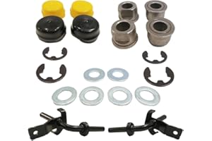 Donkivvy Kit d'arbre de direction avant droit et gauche pour tracteurs de pelouse L110 L111 L118 L120 L130 GY20048
