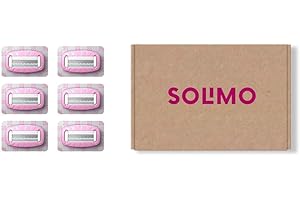 Amazon-Marke: Solimo All-in-One Damen 4-fach-Ersatzklingen (6 Stück)