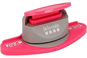 Artemio VIHCP507 Perforatrice Frise Coeurs Plastique Multicolore 8,69 x 6,5 x 18,5 cm